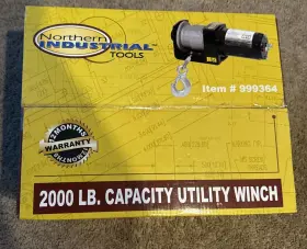 999364 NORTHERN INDUSTRIAL Utility Winch Tools Boat