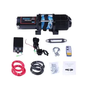 116582-562 OCPTY Utv Atv Winch Electric Synthetic Rope Rzr