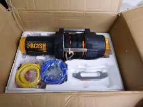 MD4500-BK ORCISH Waterproof Electric Atv Utv Winch Remote Kit