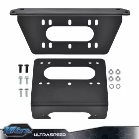 ULT-031419 PIT66 Winch Mount Plate Kit Xp 1000 4X4 Polaris #2