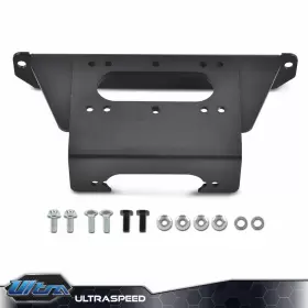 ULT-031419 PIT66 Winch Mount Plate Kit Xp 1000 4X4 Polaris #3