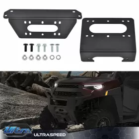 ULT-031419 PIT66 Winch Mount Plate Kit Xp 1000 4X4 Polaris