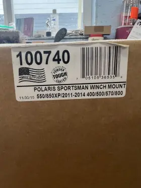 100740 POLARIS Atv Winch Mount 400 500 570 800 550