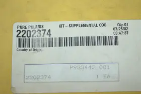 2202374 POLARIS Winch Mount Atv Utv Nos Kit #2