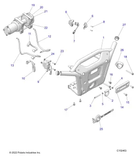 5633396 POLARIS Cast Fairlead #2