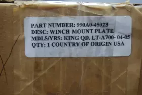 990A0-45023 POLARIS Winch Mount Plate King Quad