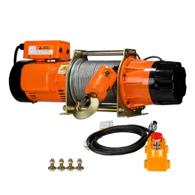PWG600 PROWINCH Electric Winch Wire Rope 1300 240V