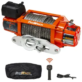 PWTR17500IS12V PROWINCH Electric Waterproof Winch Synthetic