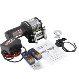 ROPE-3000 PULI Electric Winch Steel Towing Atv Utv Road