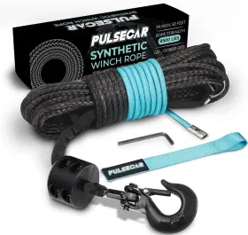 SWR-8500 PULSECAR Synthetic Winch Rope Towing Kit 600