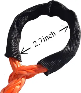 696590246692 QIQU Winch Rope Extension Atv Cable Synthetic #2
