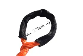 700401797607 QIQU Winch Rope Atv Cable Synthetic Ropetowing #2
