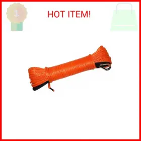 702604570995 QIQU Synthetic Atv Winch Rope Line Win
