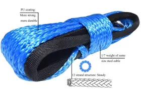 726481730839 QIQU Atv Winch Linesynthetic Rope Partsoff 4WD #3