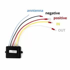 792332962308 QWORK Car Wireless Winch Electric Remote Control #2