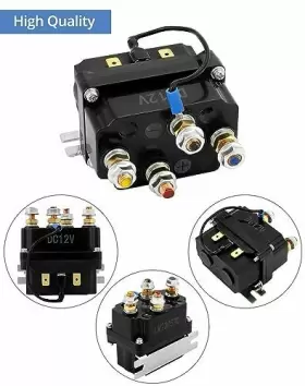 795973609434 QWORK Wireless Winch Remote Control Solenoid Kit #2