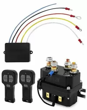 795973609434 QWORK Wireless Winch Remote Control Solenoid Kit