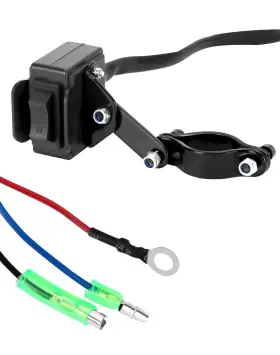 795973614131 QWORK Winch Switch Atv Utv Warn Kfi Kit Polaris #2