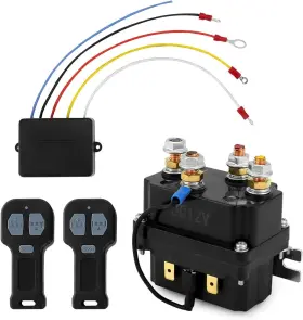 QS16600 QWORK Wireless Winch Relay Dual Remote Control Atv
