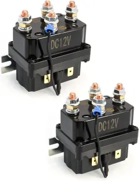 WD7842 QWORK Solenoid Relay Winch Pack
