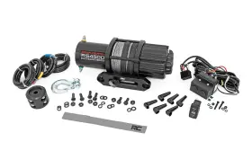 RC-RS4500S R-UGH COUNTRY Utv Winch Synthetic Rope Atv Applica