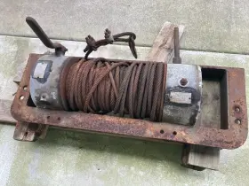 200R-558 RAMSEY Winch Cable Willys Jeep Scout