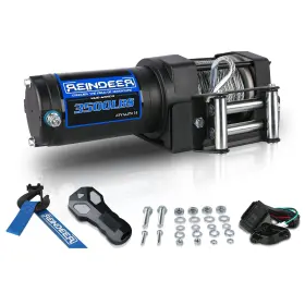 731173882727 REINDEER Winch Electric Atv Utv Kit 3500