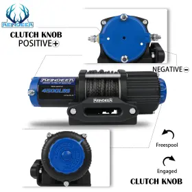 USEB-REEW003 REINDEER Electric Winch Synthetic Rope Towing #2