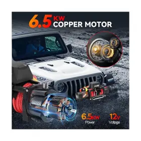 RG-WNH01 RENGUE Electric Winch Synthetic Rope Power #2