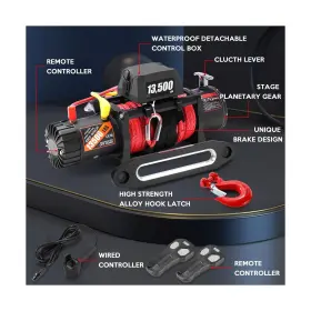 RG-WNH01 RENGUE Electric Winch Synthetic Rope Power #3