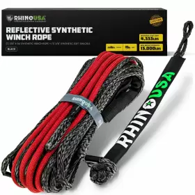 810109891504 RHINO USA Synthetic Winch Line Shackle