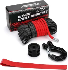 A-418-2 RIYZLTE Synthetic Winch Rope Cable