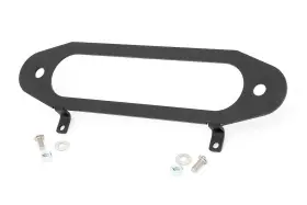 843030160371 ROUGH COUNTRY Winch Fairlead License Plate Mount