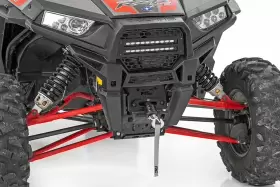 93042 ROUGH COUNTRY Winch Mounting Plate Rzr Xp 1000 Polaris #3