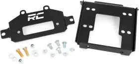 93042 ROUGH COUNTRY Winch Mounting Plate Rzr Xp 1000 Polaris