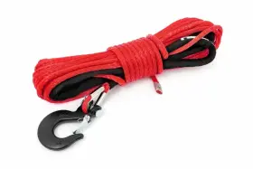 RS161 ROUGH COUNTRY Synthetic Winch Rope Utv Atv