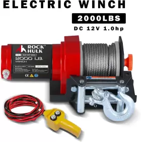689998820441 RUGCEL WINCH Hulk Atv Utv Electric Waterproof #2