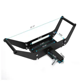 763383421625 RUGCEL WINCH Cradle Mounting Plate Mount Winches #3