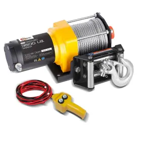RG-0021 RUGCEL WINCH Atv Utv Electric Winchwith Roller Mount