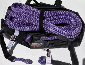 RORRPURP7-830 RUSSELLS OFFROAD Recovery Kinetic Rope Shackles #3