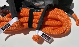 RORRPURP7-830 RUSSELLS OFFROAD Recovery Kinetic Rope Shackles