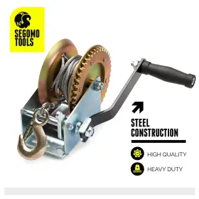 391537020698 SEGOMO TOOLS Manual Ratchet Wire Winch 1600 #3