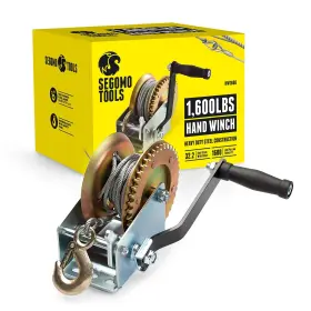 391537020698 SEGOMO TOOLS Manual Ratchet Wire Winch 1600