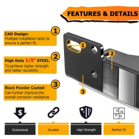 80106029 SI Winch Mount Plate Rocker Switch Kit 700 550 #3