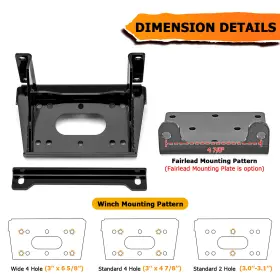80106031 SI Utv Winch Mount Rocker Switch Pro Fxt Dxt Fx Dx #3