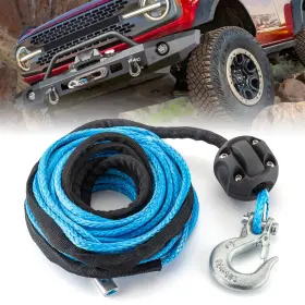 8031000904 SI Synthetic Winch Line Cable Rope Sleeve Up Jeep