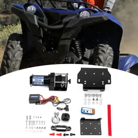 80310037 SI Atv Electric Winch Mount Kit 700 Yamaha Grizzly