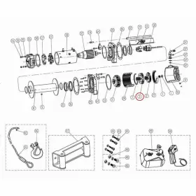 97495-03 SMITTYBILT Winch Gear Carrier Intermediate #2