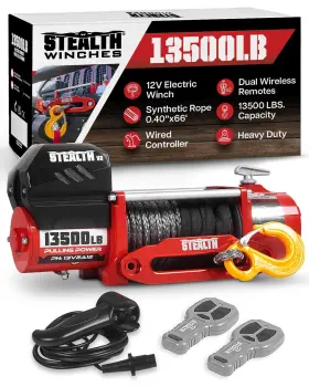 13V2 STEALTH WINCHES Winch Electric Wireless