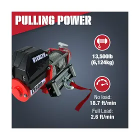 35STS12 STEALTH WINCHES Winch Electric Wireless Remotes Steel #3